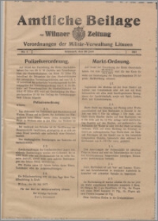 Wilnaer Zeitung 1917.06.19, no. 165