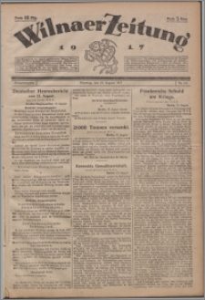 Wilnaer Zeitung 1917.08.14, no. 221