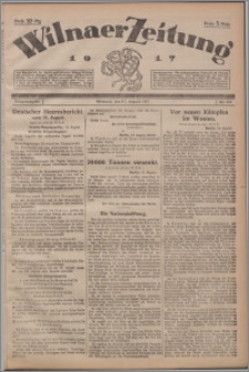Wilnaer Zeitung 1917.08.15, no. 222