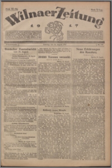 Wilnaer Zeitung 1917.08.26, no. 233