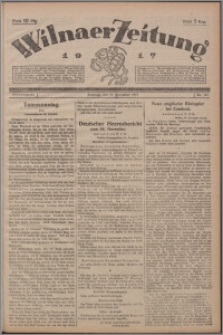Wilnaer Zeitung 1917.11.25, no. 323