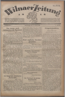 Wilnaer Zeitung 1916.02.10, no. 22