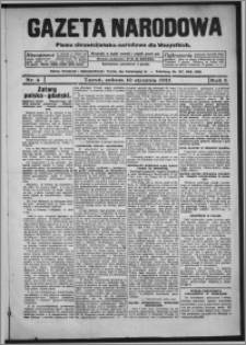 Gazeta Narodowa : pismo chrześcijańsko-narodowe dla wszystkich 1925.01.10, R. 3, nr 4