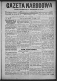 Gazeta Narodowa : pismo chrześcijańsko-narodowe dla ludu 1925.05.17, R. 3, nr 40