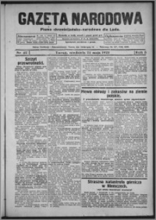 Gazeta Narodowa : pismo chrześcijańsko-narodowe dla ludu 1925.05.24, R. 3, nr 42