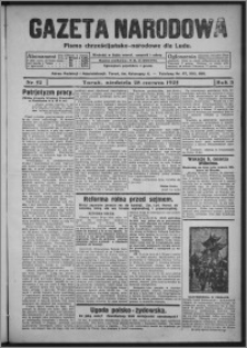 Gazeta Narodowa : pismo chrześcijańsko-narodowe dla ludu 1925.06.28, R. 3, nr 52 + Dom Rodzinny nr 2