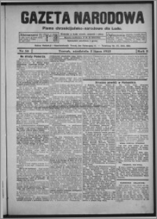 Gazeta Narodowa : pismo chrześcijańsko-narodowe dla ludu 1925.07.05, R. 3, nr 54 + Dom Rodzinny nr 3