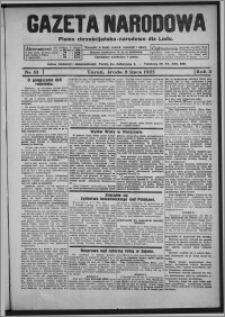 Gazeta Narodowa : pismo chrześcijańsko-narodowe dla ludu 1925.07.08, R. 3, nr 55