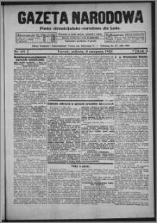 Gazeta Narodowa : pismo chrześcijańsko-narodowe dla ludu 1925.08.08, R. 3, nr 69 + Dom Rodzinny nr 8