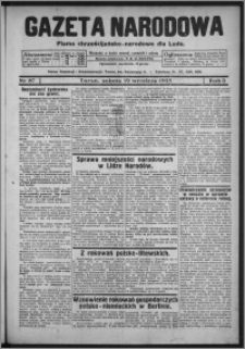 Gazeta Narodowa : pismo chrześcijańsko-narodowe dla ludu 1925.09.19, R. 3, nr 87 + Dom Rodzinny nr 14