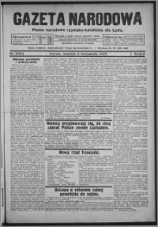 Gazeta Narodowa : pismo narodowe rzymsko-katolickie dla ludu 1925.11.03, R. 3, nr 106