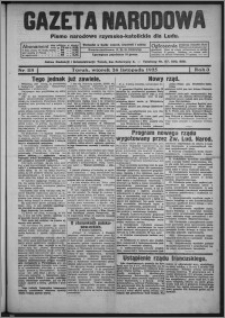Gazeta Narodowa : pismo narodowe rzymsko-katolickie dla ludu 1925.11.24, R. 3, nr 115