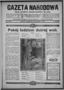 Gazeta Narodowa : pismo narodowe rzymsko-katolickie dla ludu 1925.12.25, R. 3, nr 128 + Dom Rodzinny nr 28