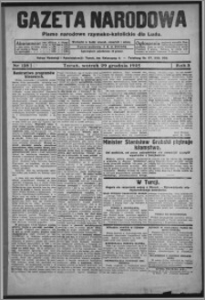Gazeta Narodowa : pismo narodowe rzymsko-katolickie dla ludu 1925.12.29, R. 3, nr 129