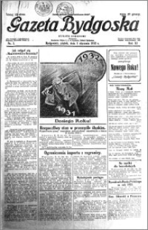 Gazeta Bydgoska 1932.01.01 R.11 nr 1