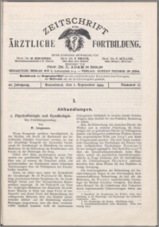 Zeitschrift für Ärztliche Fortbildung, Jg. 20 (1923) nr 17