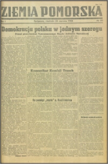 Ziemia Pomorska, 1945.06.24, R.1, nr 89