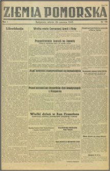 Ziemia Pomorska, 1945.06.26, R.1, nr 90