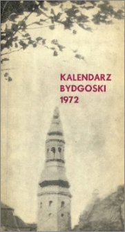 Kalendarz Bydgoski na Rok 1972