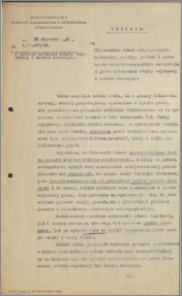 [Ministerstwo Wyznań Religijnych i Oświecenia Publicznego... Do Kierowników szkół artystycznych.... z dnia 28 stycznia 1928 r. - okólnik].