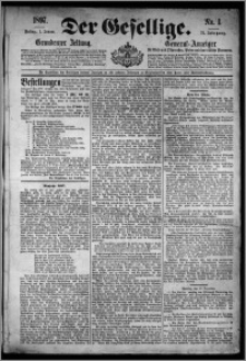 Der Gesellige : Graudenzer Zeitung 1897.01.01, Jg. 71, No. 1