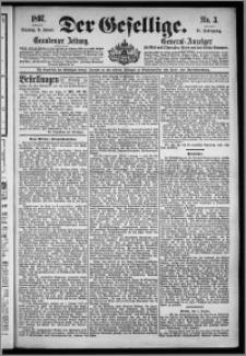 Der Gesellige : Graudenzer Zeitung 1897.01.05, Jg. 71, No. 3