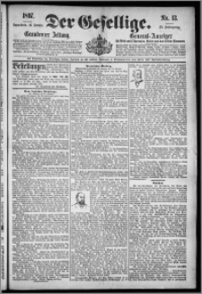 Der Gesellige : Graudenzer Zeitung 1897.01.16, Jg. 71, No. 13