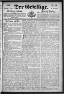 Der Gesellige : Graudenzer Zeitung 1897.02.03, Jg. 71, No. 28