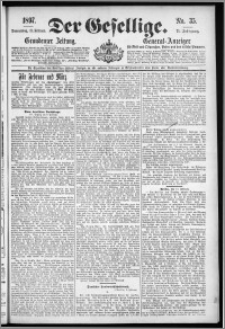 Der Gesellige : Graudenzer Zeitung 1897.02.11, Jg. 71, No. 35