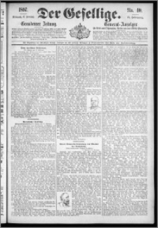 Der Gesellige : Graudenzer Zeitung 1897.02.17, Jg. 71, No. 40