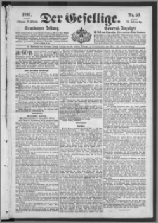 Der Gesellige : Graudenzer Zeitung 1897.02.28, Jg. 71, No. 50