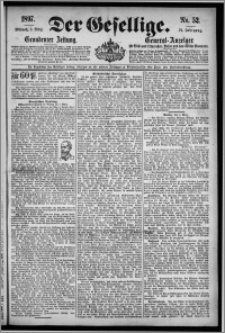 Der Gesellige : Graudenzer Zeitung 1897.03.03, Jg. 71, No. 52