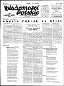 Wiadomości Polskie, Polityczne i Literackie 1941, R. 2 nr 19