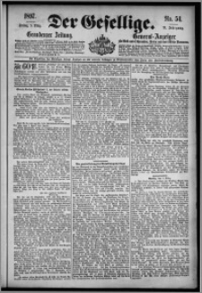 Der Gesellige : Graudenzer Zeitung 1897.03.05, Jg. 71, No. 54