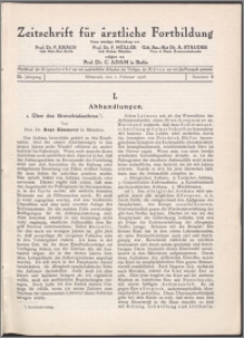 Zeitschrift für Ärztliche Fortbildung, Jg. 25 (1928) nr 3