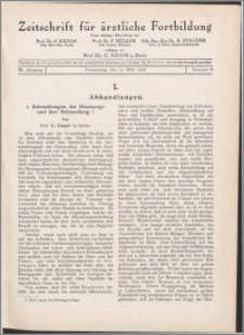 Zeitschrift für Ärztliche Fortbildung, Jg. 25 (1928) nr 6