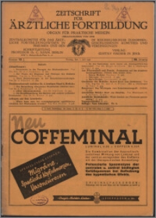 Zeitschrift für Ärztliche Fortbildung, Jg. 29 (1932) nr 13