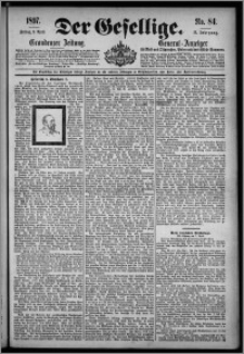Der Gesellige : Graudenzer Zeitung 1897.04.09, Jg. 71, No. 84