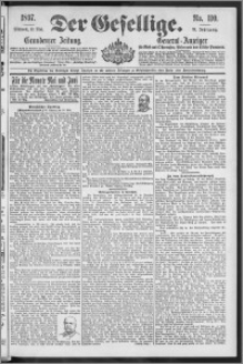 Der Gesellige : Graudenzer Zeitung 1897.05.12, Jg. 71, No. 110