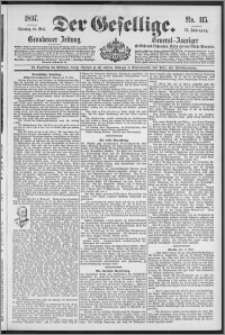 Der Gesellige : Graudenzer Zeitung 1897.05.18, Jg. 71, No. 115
