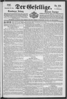 Der Gesellige : Graudenzer Zeitung 1897.05.29, Jg. 71, No. 124