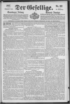 Der Gesellige : Graudenzer Zeitung 1897.06.02, Jg. 71, No. 127