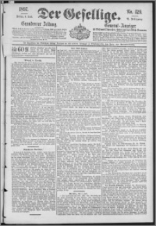 Der Gesellige : Graudenzer Zeitung 1897.06.04, Jg. 71, No. 129