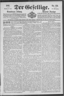 Der Gesellige : Graudenzer Zeitung 1897.06.13, Jg. 71, No. 136