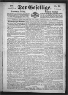 Der Gesellige : Graudenzer Zeitung 1897.07.01, Jg. 71, No. 151