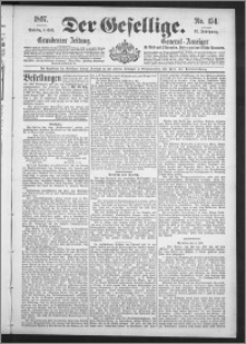 Der Gesellige : Graudenzer Zeitung 1897.07.04, Jg. 71, No. 154
