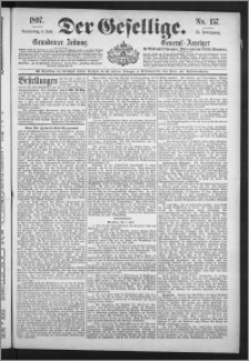 Der Gesellige : Graudenzer Zeitung 1897.07.08, Jg. 72, No. 157