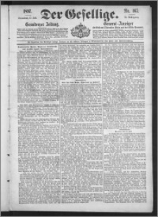 Der Gesellige : Graudenzer Zeitung 1897.07.17, Jg. 72, No. 165