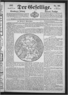 Der Gesellige : Graudenzer Zeitung 1897.07.21, Jg. 72, No. 168