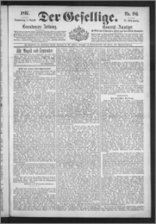 Der Gesellige : Graudenzer Zeitung 1897.08.05, Jg. 72, No. 181
